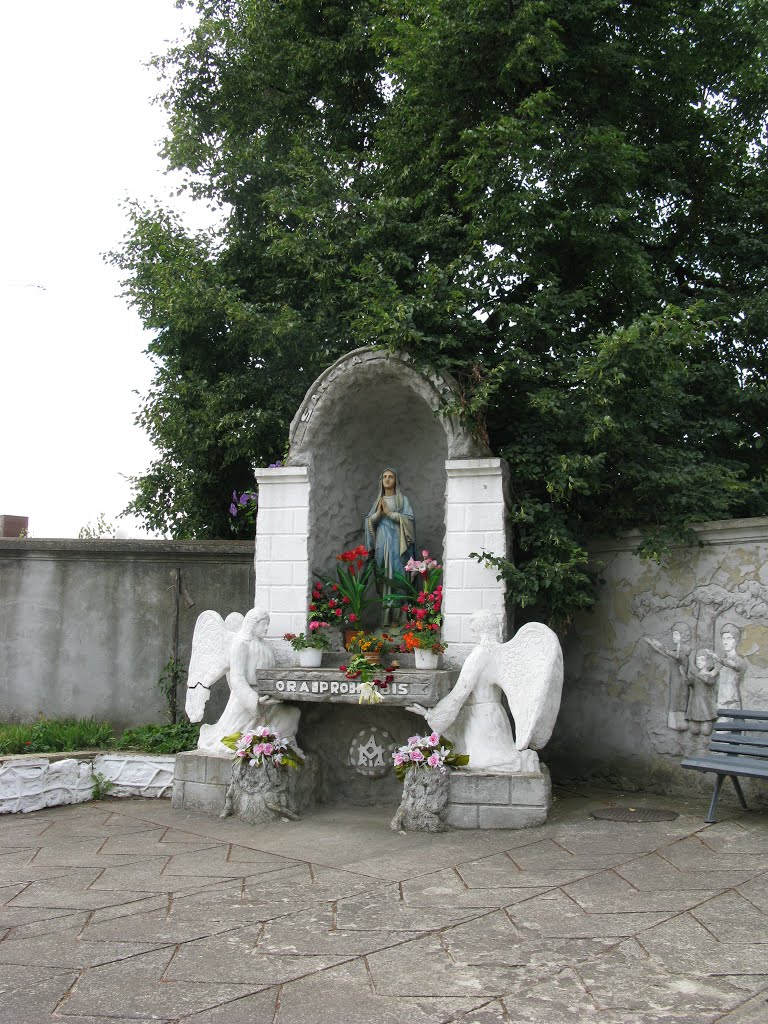На территории костела