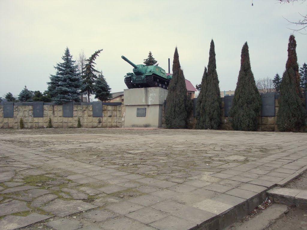 Памятник воинам освободителям г. Ямполя