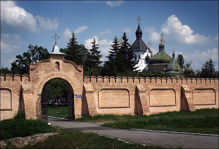 Вид на Георгиевскую церковь