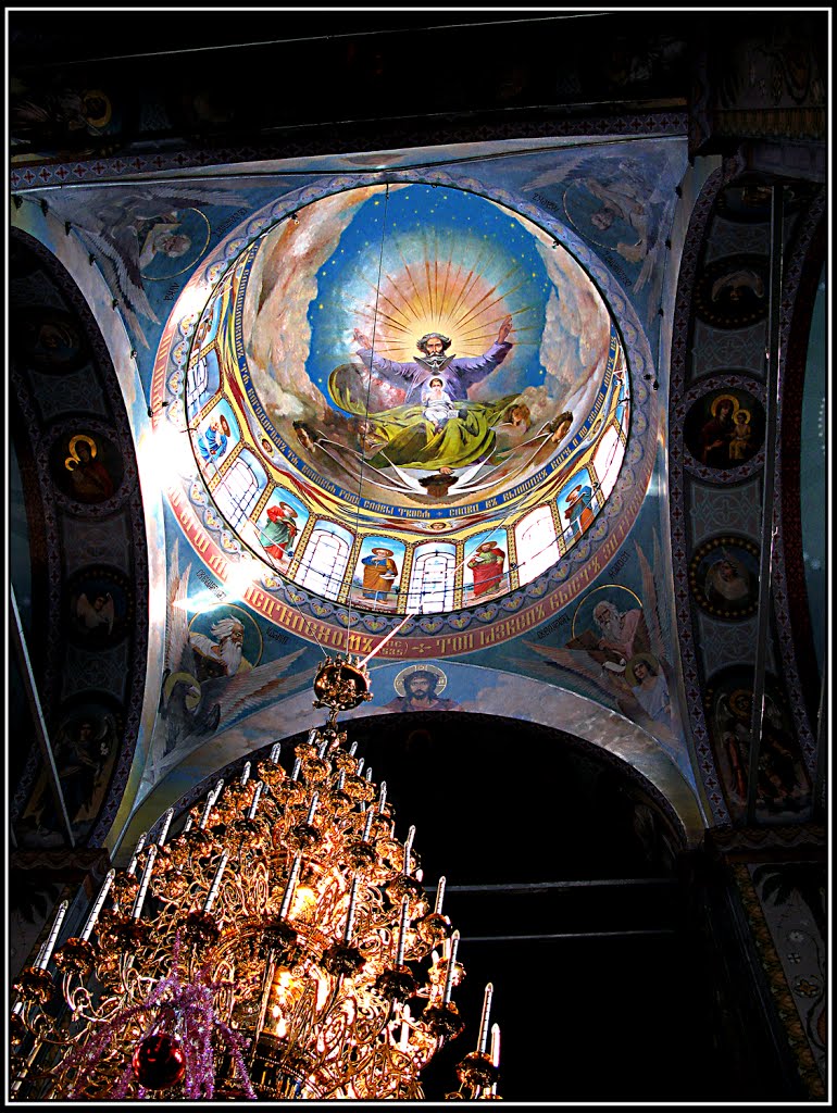 Підкупольний розпис Успенського собору, місто Володимир  Under the dome painted the Assumption Cathedral, Volodymyr city
