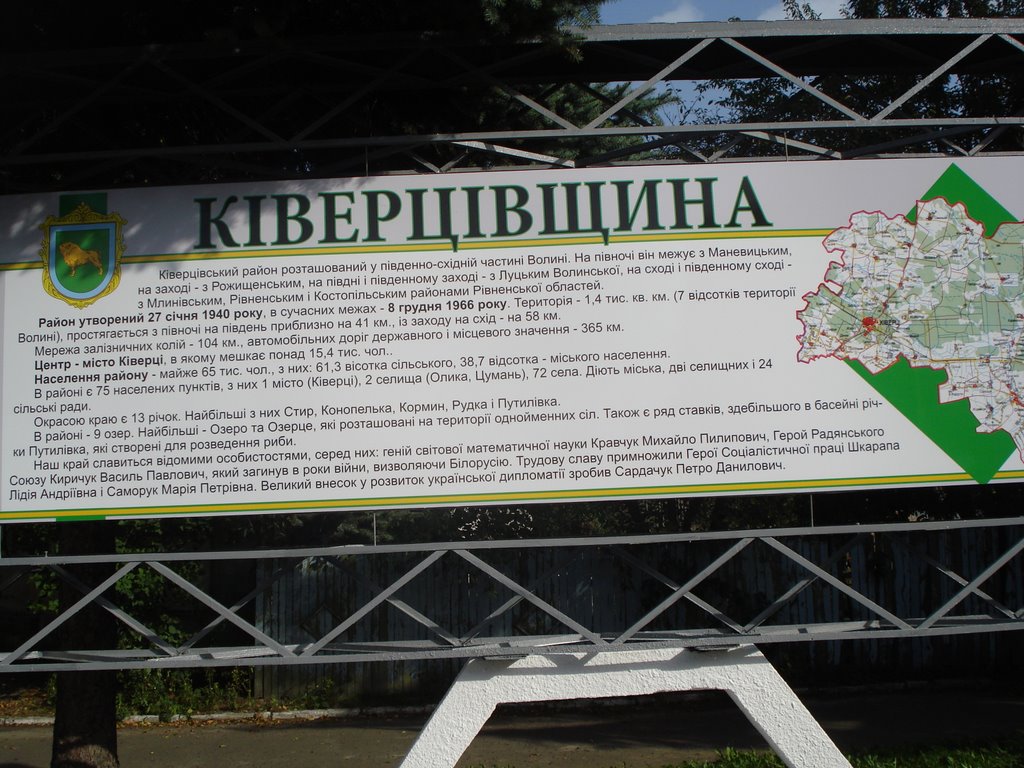 Ківерцівщина (стенд)