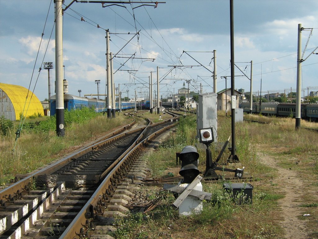 ►Стрілка / zwrotnica