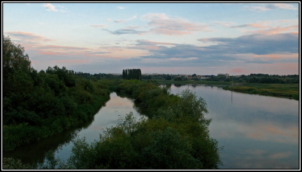 Вечір над Стиром  Wieczór nad Styrem  Evening over Styr river