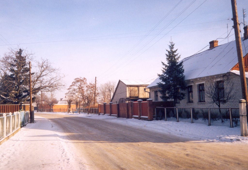 Любомль. Вулиця Завальська.
