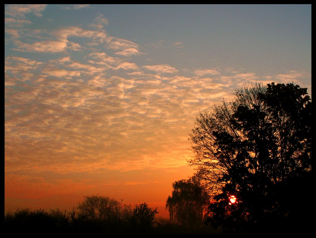 Осінній схід сонця  Jesienny wschód słońca  Autumn sunrise