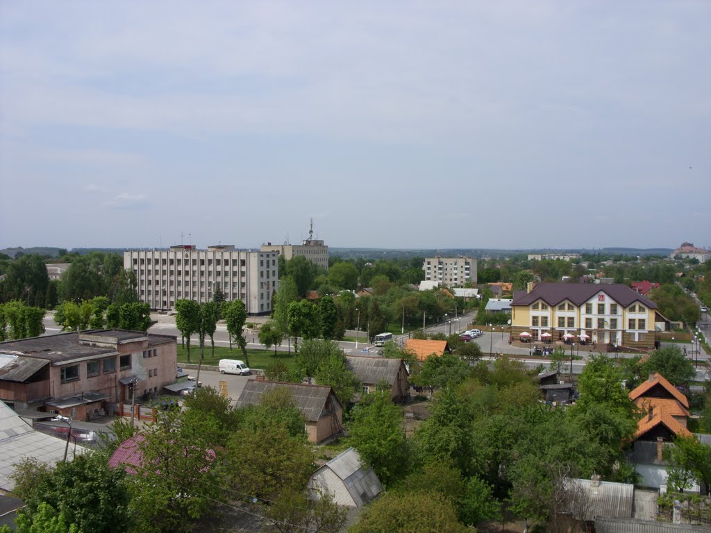 Нововолинськ вид з колеса огляду 2