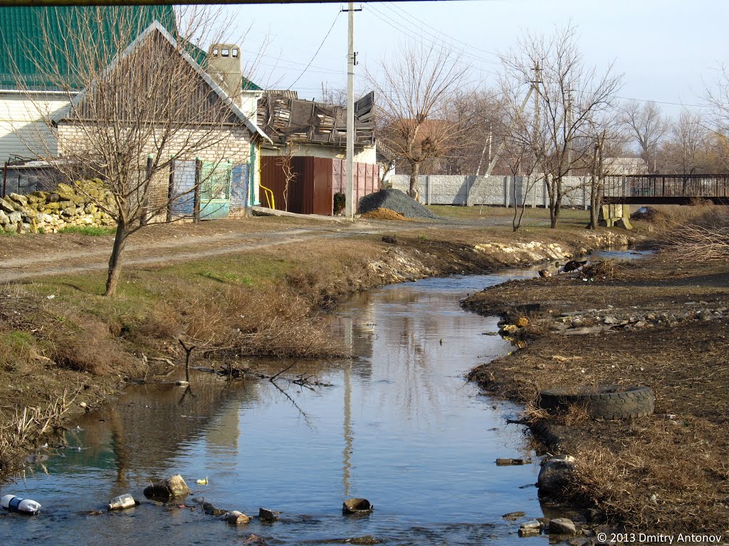 Водоток у Широкій балці, 2013