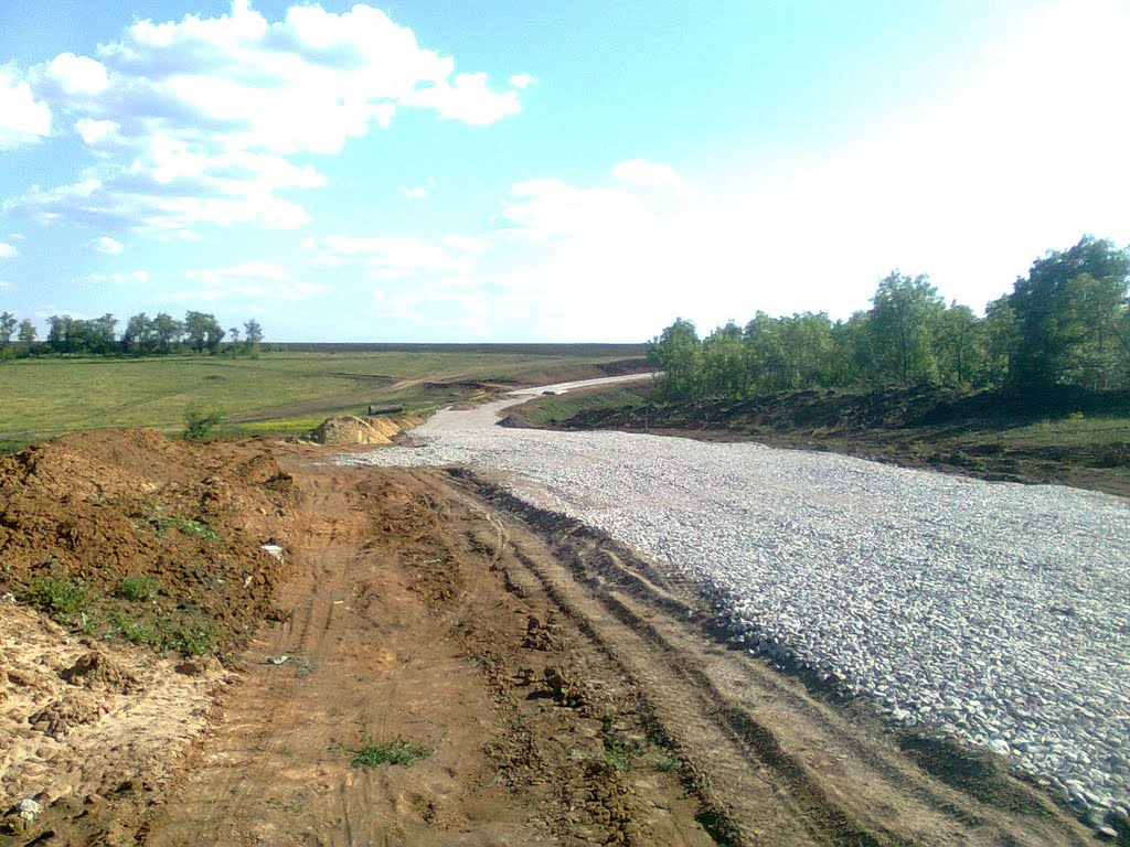 Выезд с блока