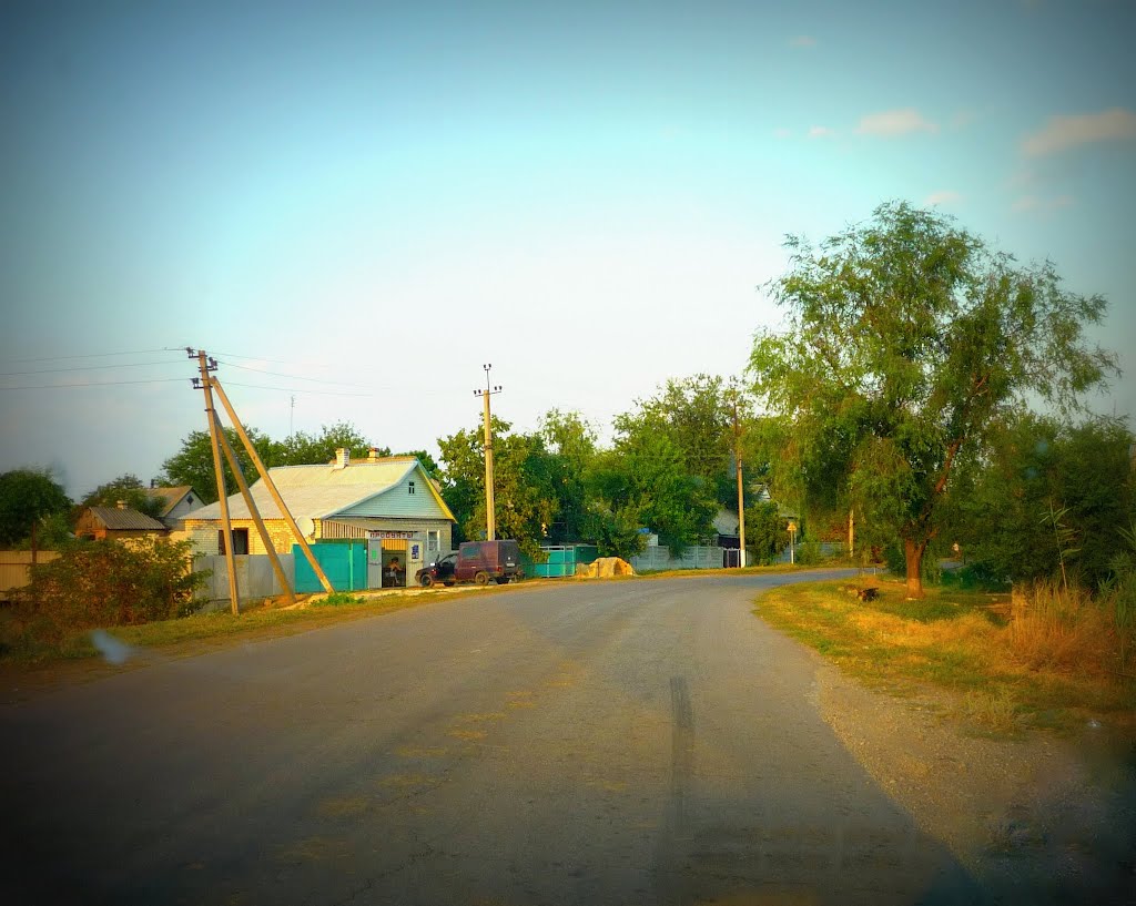 Петропавловка,въезд со стор.Терновки