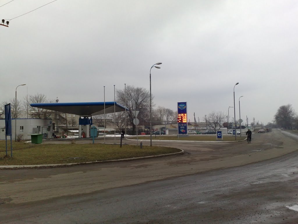 ул.Новая , АЗС