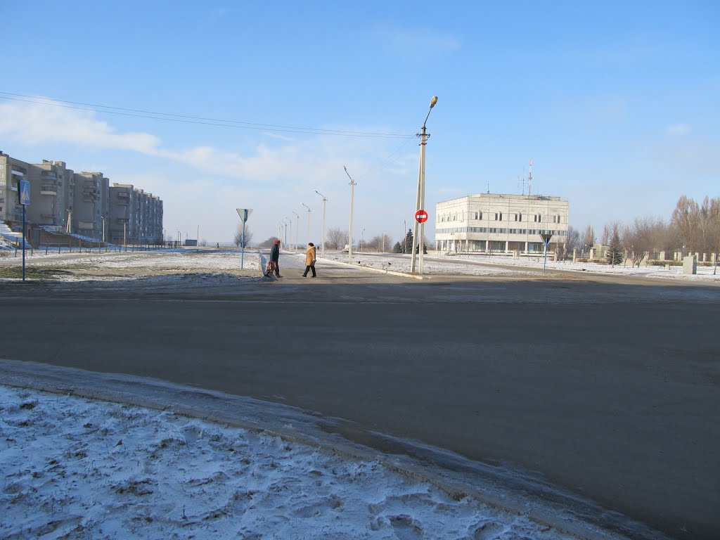крест ул.Ленина и бульвар Мира(Проспект в никуда)