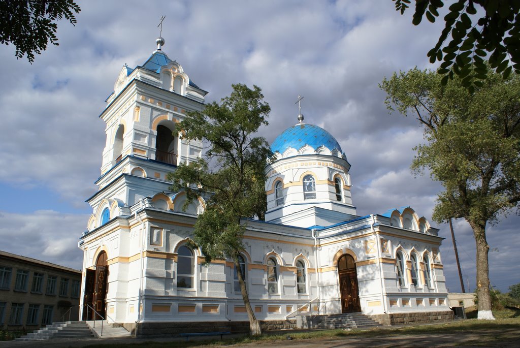 Saint Nicklolai Church in v.Vyazovok, near Pavlograd, Dnepropetrovsk Region