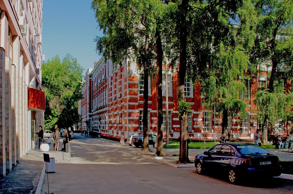 На території Гірничого університету.  In territory of Mining University.