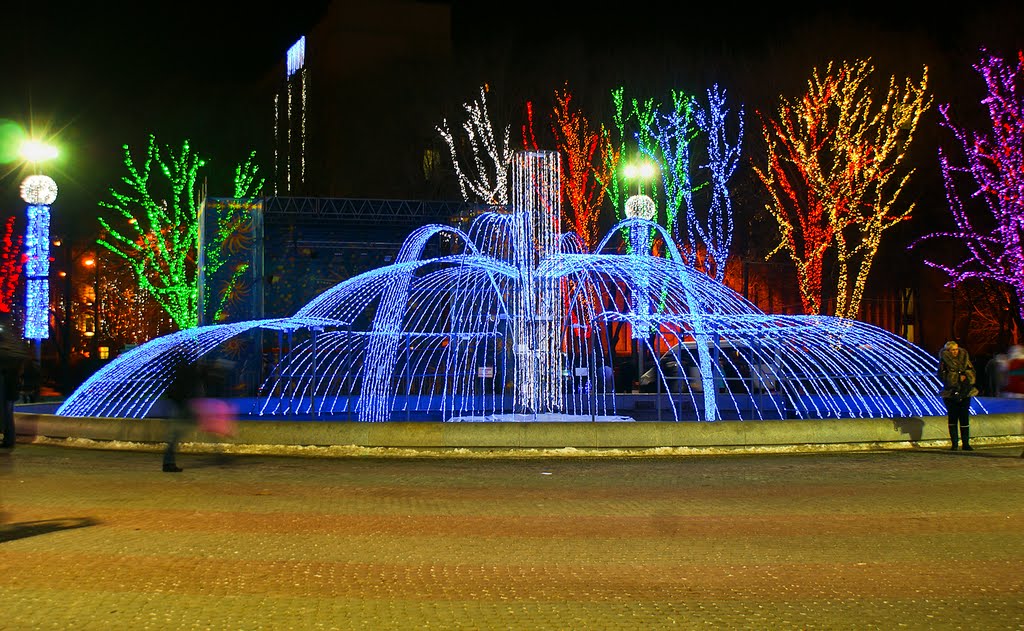 Зимний фонтан - Wintery Fountain