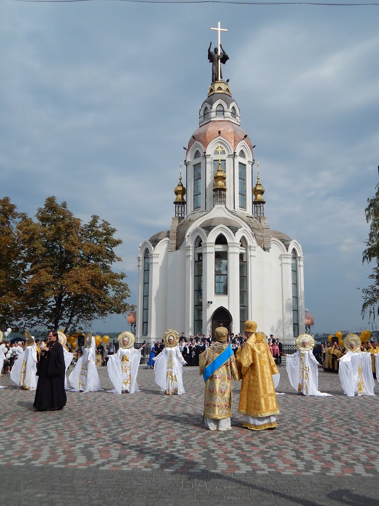 Торжественное открытие храма в честь Собора Иоанна Крестителя на Набережной