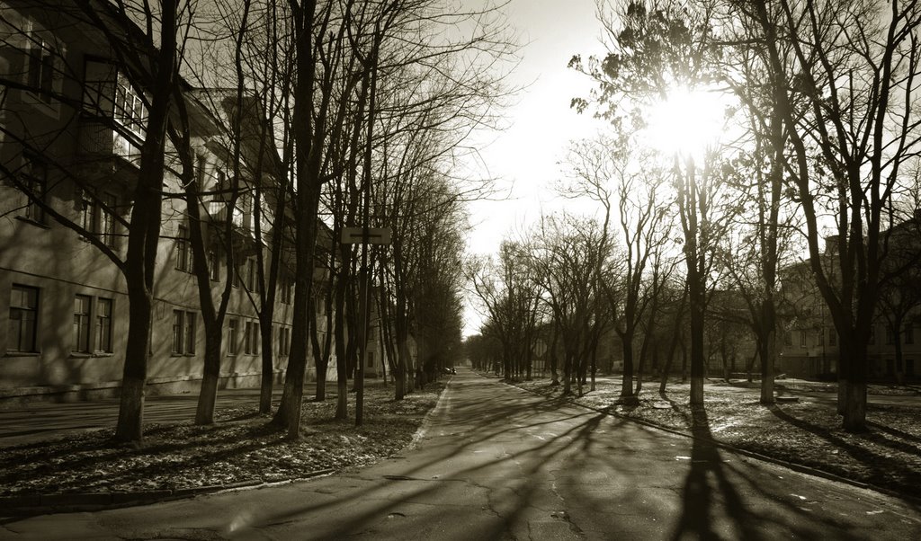 Ул. Богдана Хмельницкого (вид в сторону стадиона)