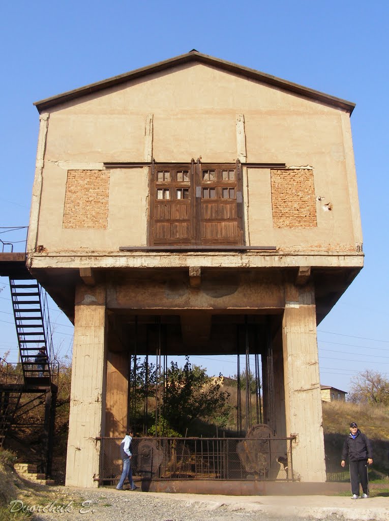 Входной портал Саксаганского деривационного тоннеля, 2008