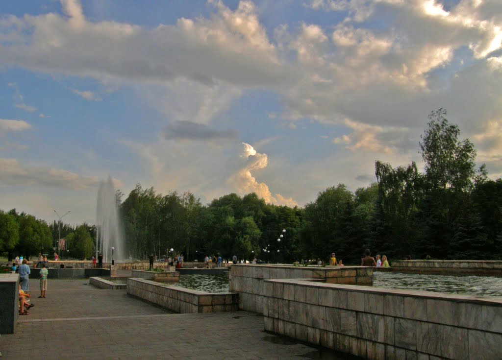 Каскад фонтана