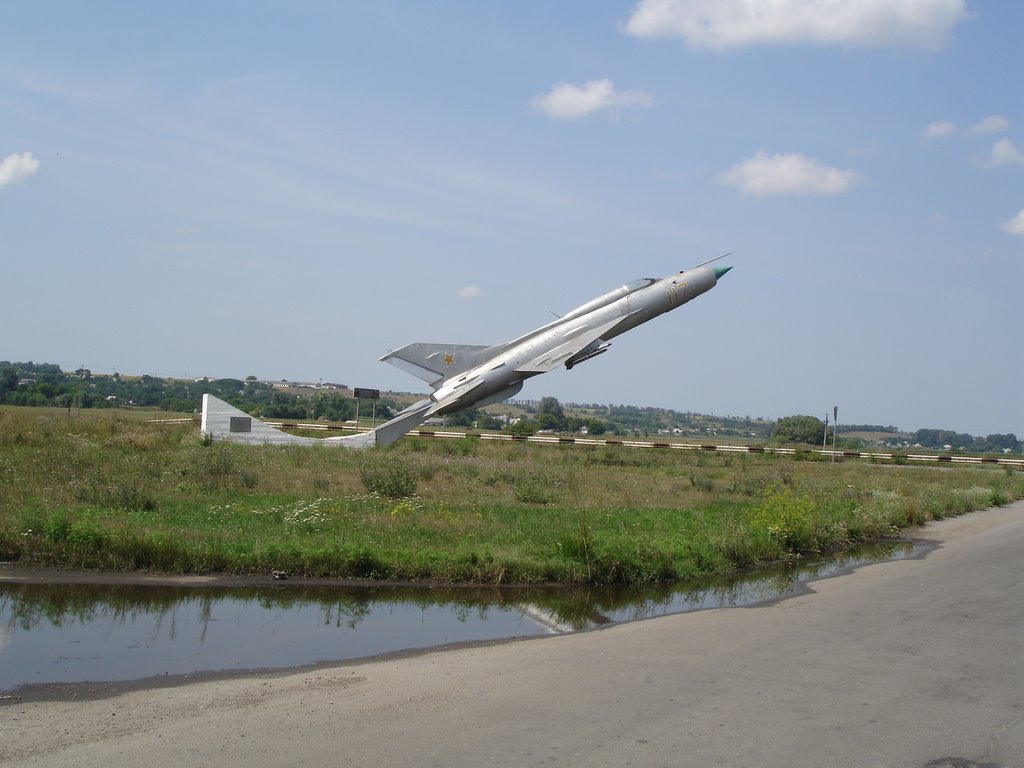 Самолет Памятник, Кринички