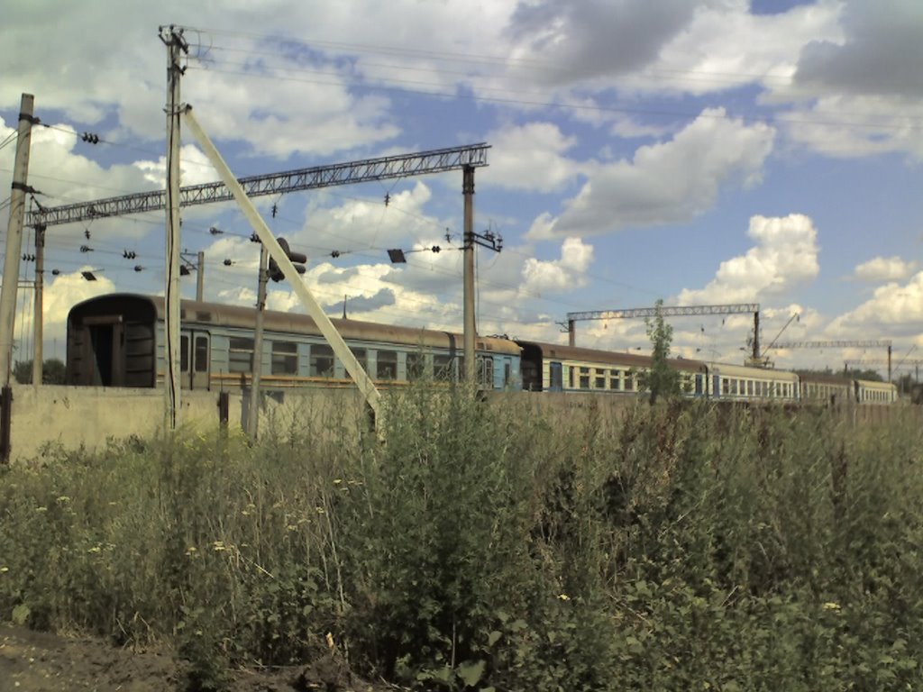 Депо ржавых электричек