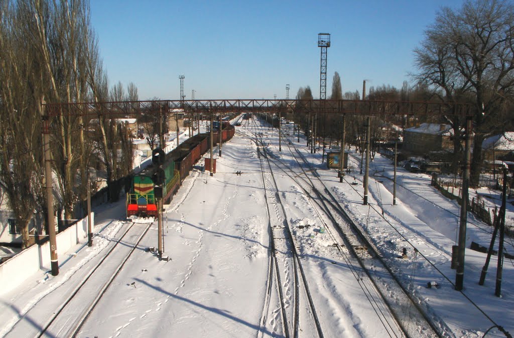 Никополь, ж/д горка