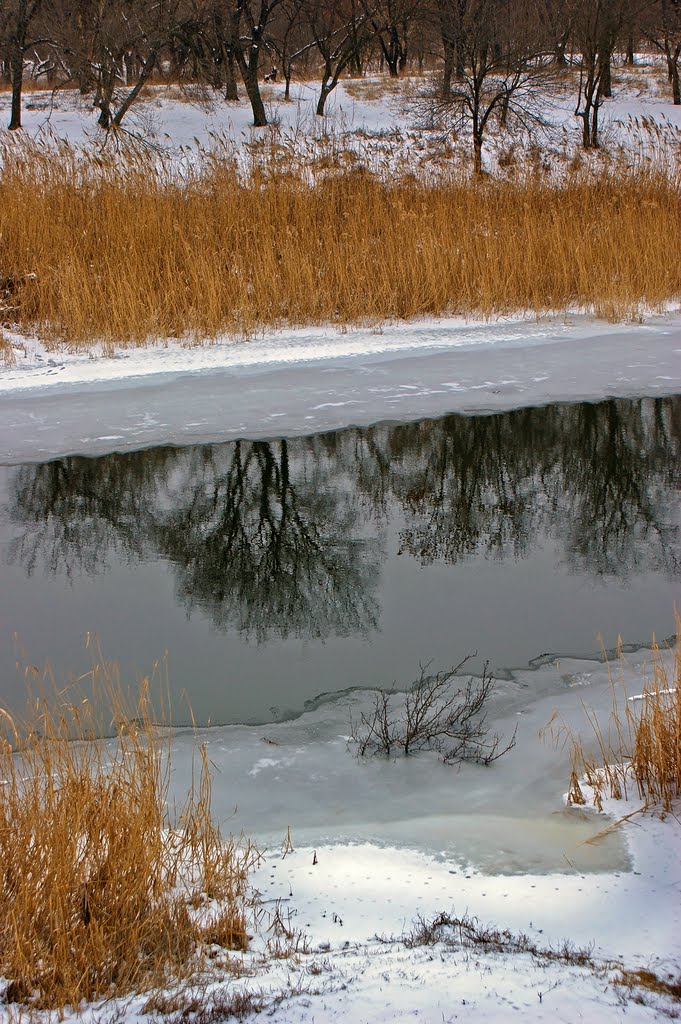 Река зимой - Winter River