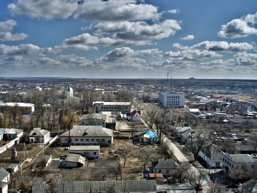 Петропавловка с высоты
