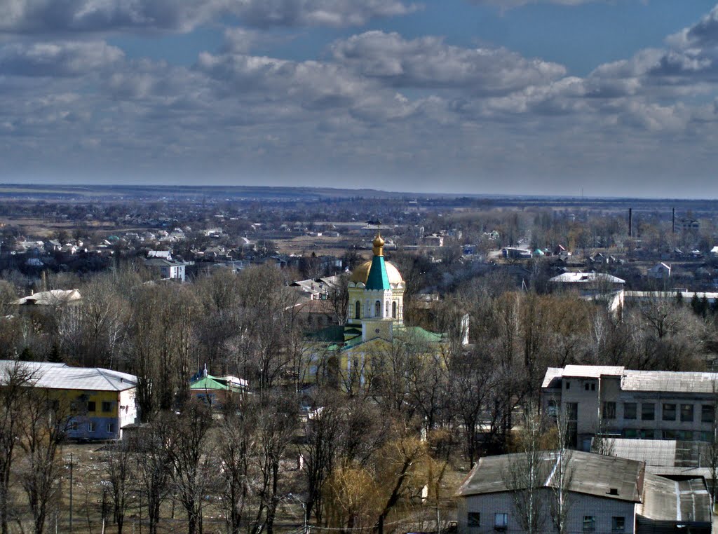 Вид на церковь