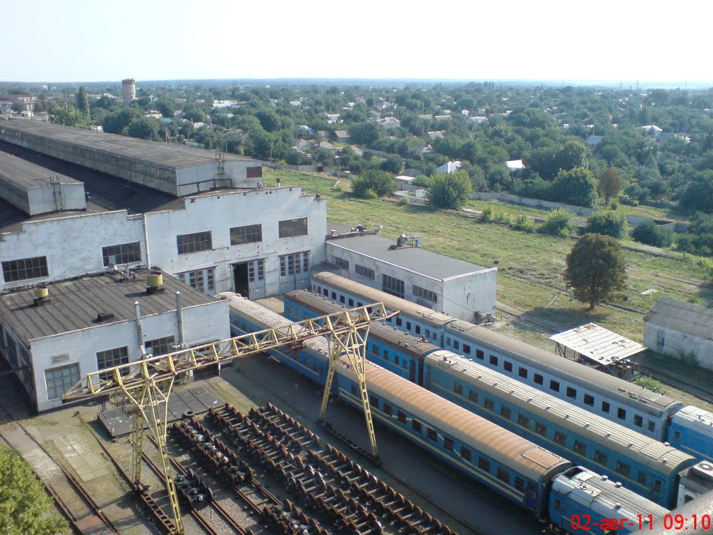 пассажирское вагонное депо