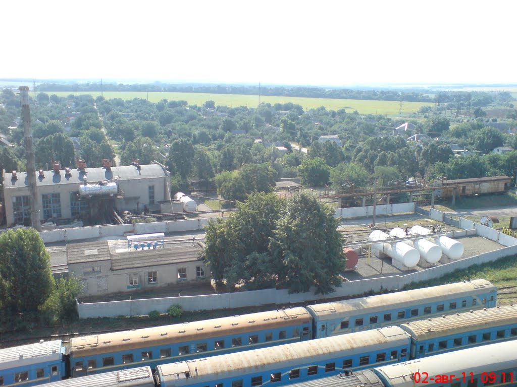 пассажирское вагонное депо