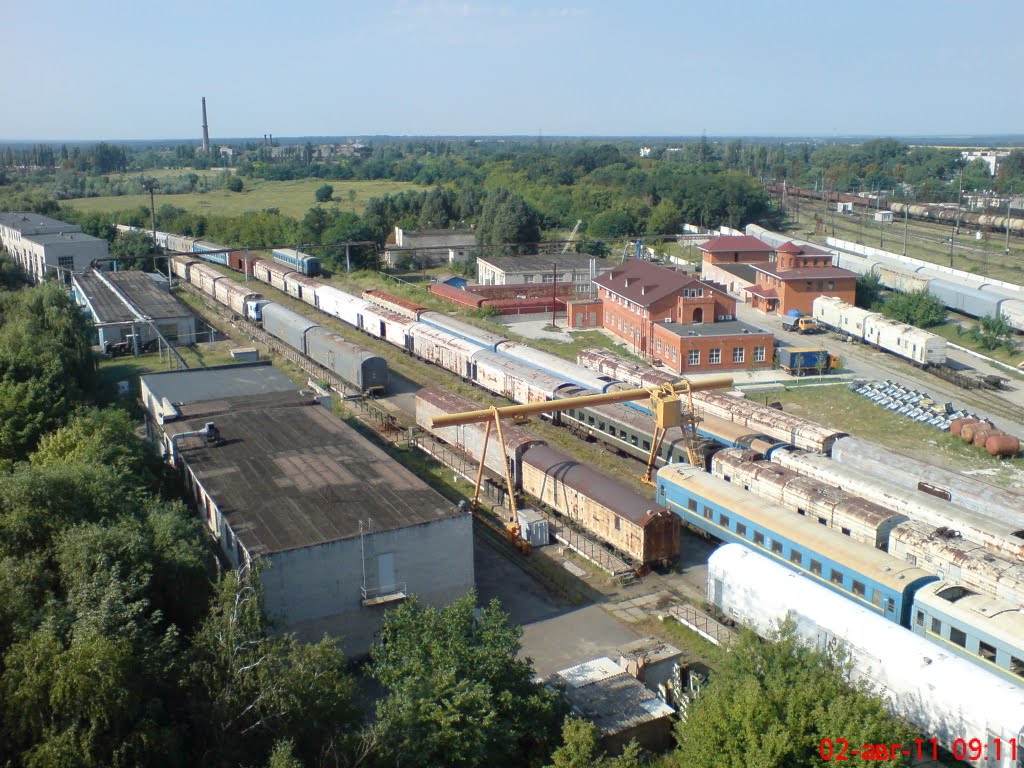 пассажирское вагонное депо